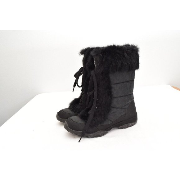 Coach Shoes Coach Jennie Winter Boots With Genuine Rabbit Fur Trim